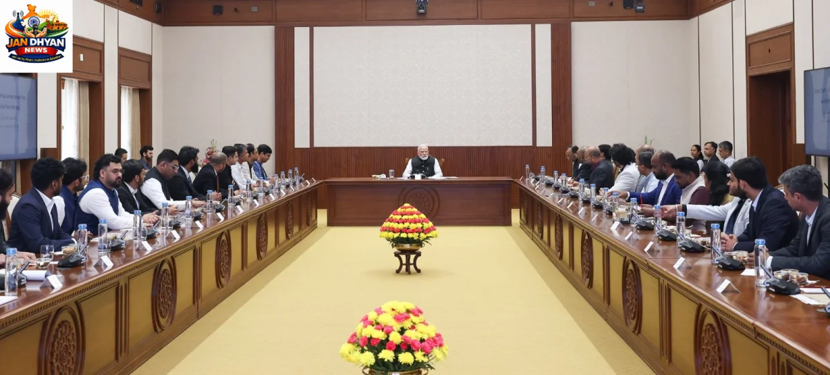 पीएम मोदी ने 20 स्पेस स्टार्टअप्स के CEO से की बातचीत, भारत को ग्लोबल स्पेस हब बनाने पर जोर