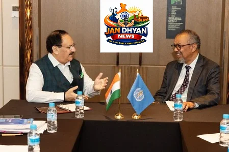WHO प्रमुख टेड्रोस ने भारत की स्वास्थ्य प्रगति की सराहना, आयुष्मान आरोग्य मंदिर और आशा कार्यकर्ताओं की तारीफ