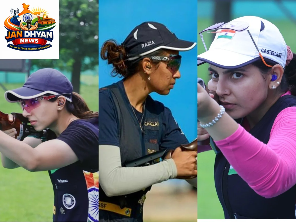 Asian Games 2026: महिला स्कीट टीम ने जीता कांस्य, निशानेबाजी में भारत का छठा पदक
