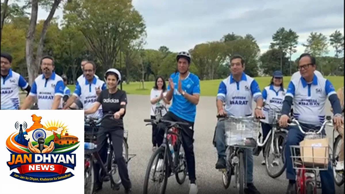 Asian Games 2026: नागोया में मनसुख मांडविया ने किया ‘Sundays on Cycle’, भारतीय खिलाड़ियों का बढ़ाया हौसला