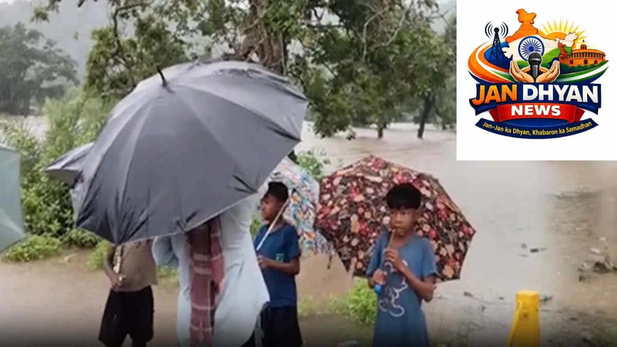 Odisha Rain: मलकानगिरी में भारी बारिश से बाढ़ जैसे हालात, कई पुल डूबे; NH-326 बंद