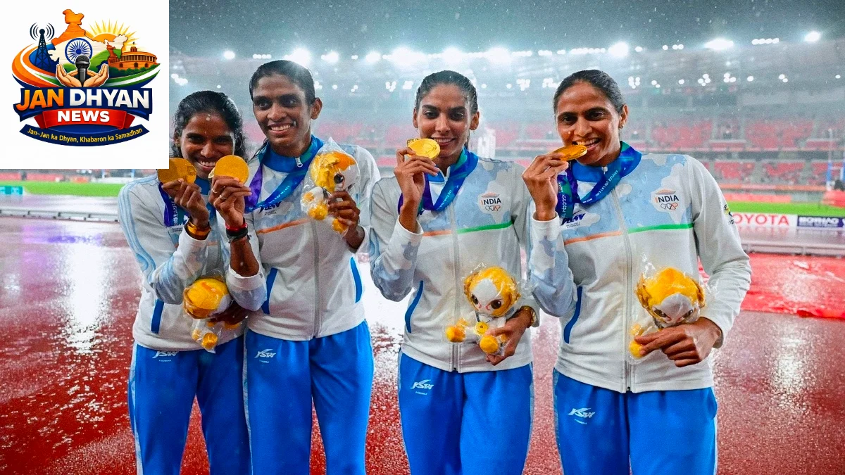 Asian Games 2026: महिला 4×400 मीटर रिले गोल्ड पर PM मोदी ने टीम को दी बधाई