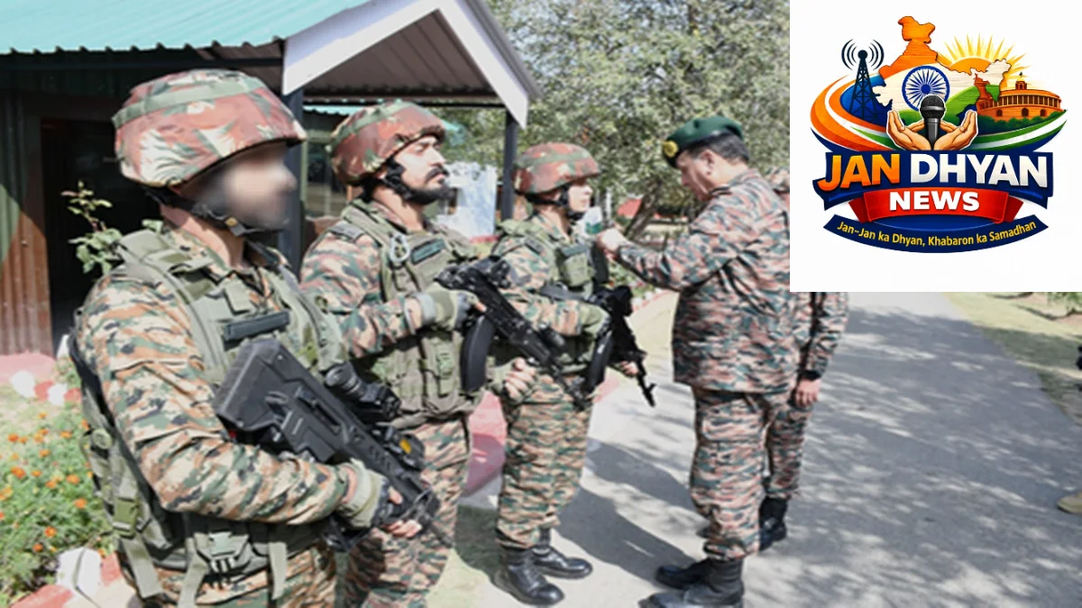 सेना प्रमुख जनरल धीरज सेठ ने चिनार कॉर्प्स के तहत ऑपरेशनल तैयारियों की समीक्षा की