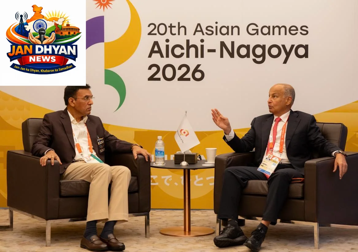 एशियन गेम्स 2026: मनसुख मांडविया ने OCA प्रमुख से की मुलाकात, एक्वाटिक स्पोर्ट्स पर हुई चर्चा