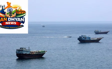 Hormuz Strait: ईरान का दावा- प्रतिबंधित रास्ते से गुजर रहा तेल टैंकर बारूदी सुरंग से टकराया, लगी भीषण आग