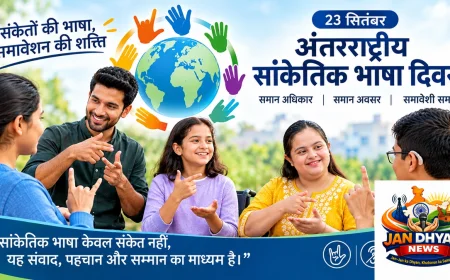 International Sign Language Day 2026: सांकेतिक भाषा सिर्फ इशारे नहीं, अधिकार और पहचान की आवाज