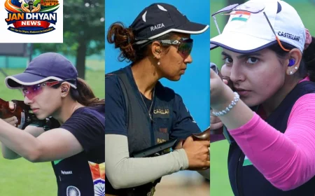 Asian Games 2026: महिला स्कीट टीम ने जीता कांस्य, निशानेबाजी में भारत का छठा पदक