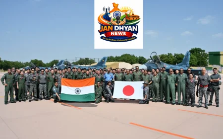 जापानी F-2 लड़ाकू विमान की पहली भारत यात्रा, राजनाथ सिंह ने बताया बड़ा रक्षा पड़ाव