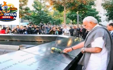 9/11 की 25वीं बरसी पर पीएम मोदी ने दी श्रद्धांजलि, आतंकवाद के खिलाफ भारत का संकल्प दोहराया