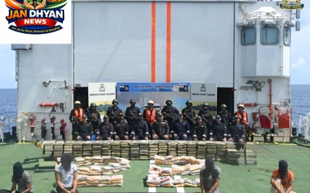 Arabian Sea Drug Bust: अरब सागर में 526 किलो ड्रग्स जब्त, 5 पाकिस्तानी गिरफ्तार