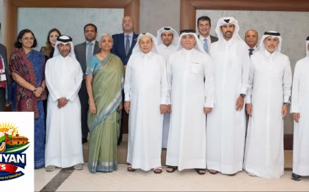 Nirmala Sitharaman Qatar Visit: कतर के कारोबारियों को भारत में निवेश का न्योता