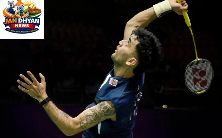 China Masters 2026: लक्ष्य सेन को विक्टर लाई ने हराया, सीधे गेम में खत्म हुआ सफर