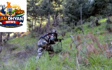 Budgam Encounter: बडगाम में लश्कर कमांडर ढेर, यूसमर्ग में ऑपरेशन जारी