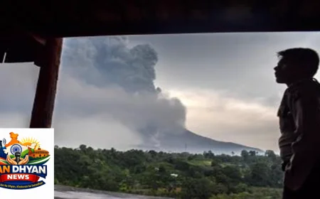 Indonesia Volcano: ज्वालामुखी की राख से Jakarta Airport पर उड़ानें प्रभावित
