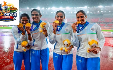 Asian Games 2026: महिला 4×400 मीटर रिले गोल्ड पर PM मोदी ने टीम को दी बधाई