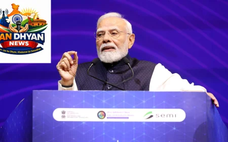 SEMICON India 2026: PM मोदी बोले- नीति से कमर्शियल प्रोडक्शन तक पहुंचा भारत का सेमीकंडक्टर मिशन