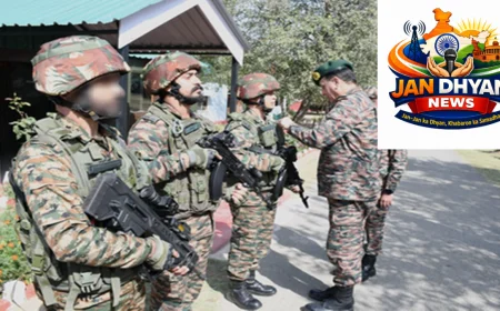 सेना प्रमुख जनरल धीरज सेठ ने चिनार कॉर्प्स के तहत ऑपरेशनल तैयारियों की समीक्षा की