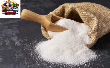 चीनी पर सरकार का बड़ा फैसला, व्यापारियों की स्टॉक लिमिट 4,000 से घटकर 2,000 क्विंटल