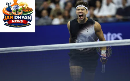 बेन शेल्टन ने अल्काराज को हराया, US Open 2026 सेमीफाइनल में पहुंचे