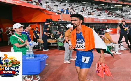 Asian Games 2026: गुलवीर सिंह ने 5000m में जीता ब्रॉन्ज, पूरी की मेडल हैट्रिक