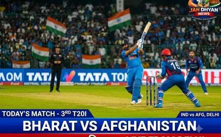 IND vs AFG: भारत की धमाकेदार जीत, अफगानिस्तान को 127 रन से हराकर 3-0 से किया क्लीन स्वीप