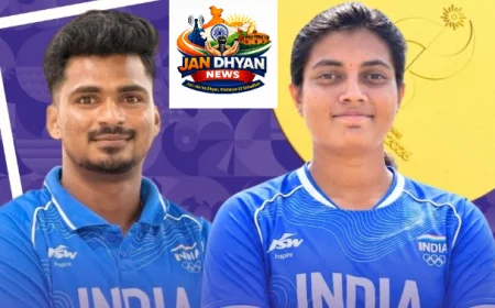 Asian Games 2026: भारत ने मिक्स्ड कंपाउंड आर्चरी में जीता गोल्ड, LA28 कोटा हासिल