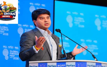 Global Fintech Festival 2026: सिंधिया बोले- पहले समावेशी बने डिजिटल वित्त, फिर हो ‘इंटेलिजेंट’ सिस्टम
