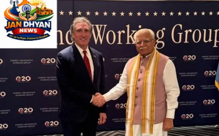 Manohar Lal-Doug Burgum Meeting: डिजिटल इकोनॉमी की ऊर्जा जरूरतों पर भारत-अमेरिका में चर्चा