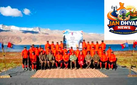 NCC Aparajita-Parang La 2026: 20 महिला कैडेटों ने पार किया 5,578 मीटर ऊंचा परांग ला दर्रा