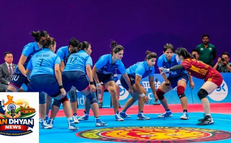 Asian Games 2026: भारत ने बांग्लादेश को 42-21 से हराया, महिला कबड्डी टीम का शानदार आगाज