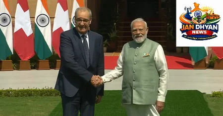 गाइ पार्मेलिन की पीएम मोदी से मुलाकात, भारत-EFTA साझेदारी को मजबूत करने पर जोर