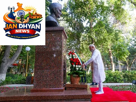 लाल बहादुर शास्त्री जयंती पर पीएम मोदी ने दी श्रद्धांजलि, ‘जय जवान-जय किसान’ के मंत्र को किया याद