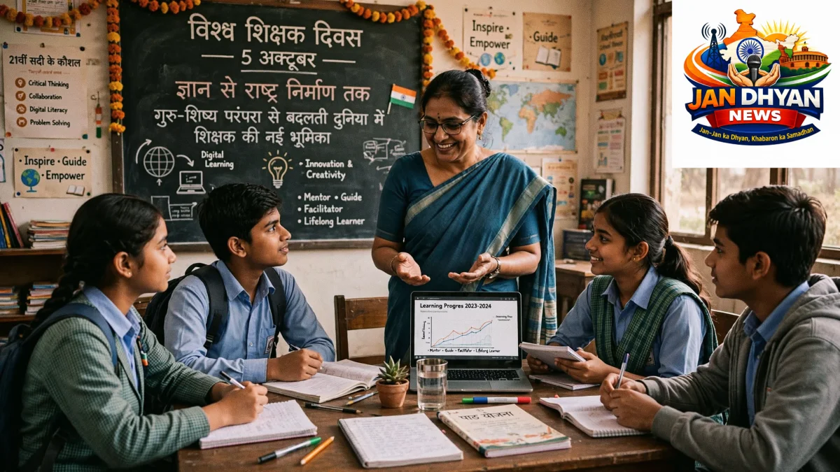 विश्व शिक्षक दिवस 2026: AI और बदलती तकनीक के दौर में क्यों बढ़ा शिक्षक का महत्व?
