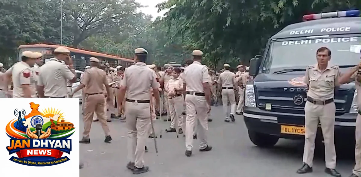 दिल्ली में सीजेपी प्रदर्शन से पहले हाई अलर्ट, हजारों जवान तैनात