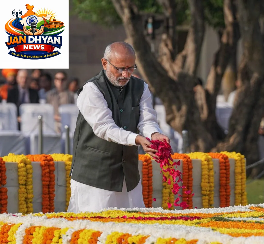 गांधी जयंती पर राष्ट्रपति मुर्मु और उपराष्ट्रपति ने दी श्रद्धांजलि, शास्त्री जी को भी किया नमन