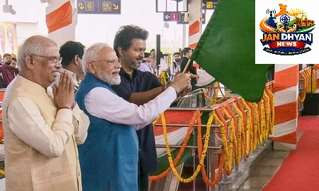 चेन्नई मेट्रो फेज-2 की शुरुआत, पीएम मोदी और सीएम विजय ने दिखाई हरी झंडी