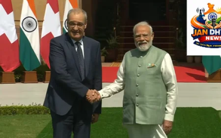 गाइ पार्मेलिन की पीएम मोदी से मुलाकात, भारत-EFTA साझेदारी को मजबूत करने पर जोर