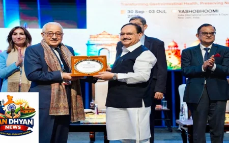 WCOG 2026: जेपी नड्डा ने बताया भारत का हेल्थकेयर मॉडल, 1.86 लाख आयुष्मान आरोग्य मंदिरों का जिक्र