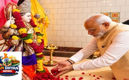 नवरात्र के पहले दिन पीएम मोदी, राजनाथ सिंह समेत कई नेताओं ने दी शुभकामनाएं
