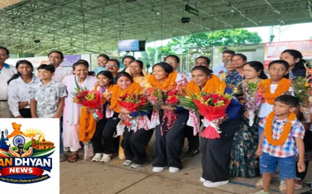 Asian Games 2026: गोल्ड जीतकर रांची लौटीं सलीमा टेटे समेत झारखंड की 4 हॉकी बेटियां