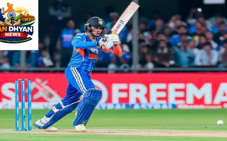 अभिषेक शर्मा ने 18 गेंदों में जड़ी फिफ्टी, विराट-संजू का रिकॉर्ड तोड़ा