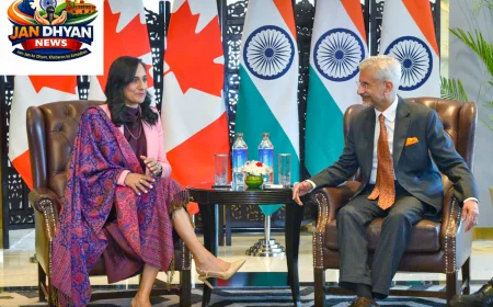 भारत-कनाडा संबंधों में नई गति, पीएम मोदी और जयशंकर से मिलीं अनीता आनंद