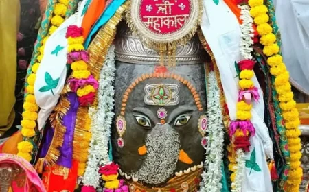 महाकाल का गणेश स्वरूप में हुआ दिव्य श्रृंगार, भस्म आरती में उमड़ा भक्तों का सैलाब